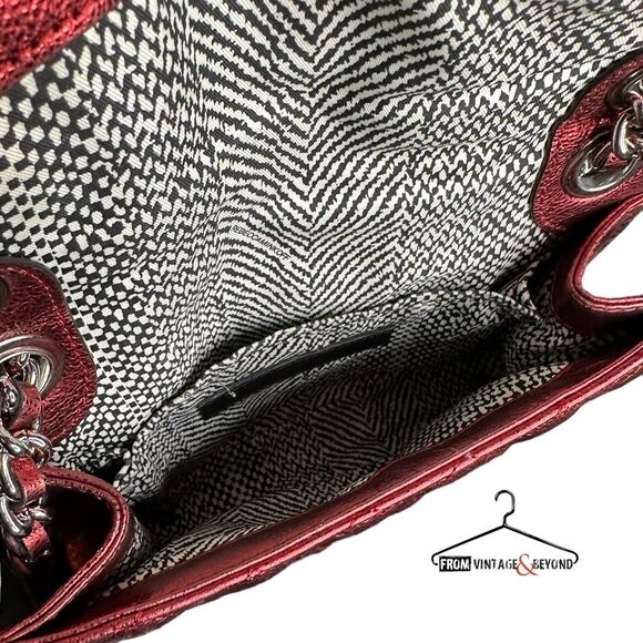 Rebecca Minkoff Mini Affair Metallic Quilted Bag - Picture 8 of 8